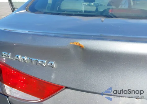 2011 Hyundai Elantra Gls (Ulsan Plant) from USA, damaged, VIN KMHDH4AE6BU138533